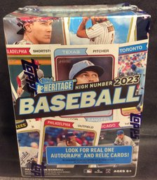 2023 Topps Heritage High Number Blaster Box New And Sealed - K