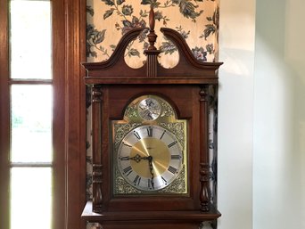 A Vintage Grandfather Clock By Howard Miller