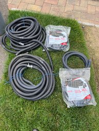 Group Of Black Hoses