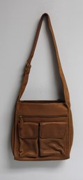 Fossil Genuine Leather Brown Purse Cross Body
