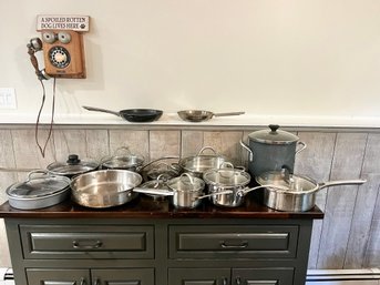 Large Lot Of Cookware, Majority Calphalon
