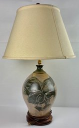 Vintage Pottery Vase Lamp