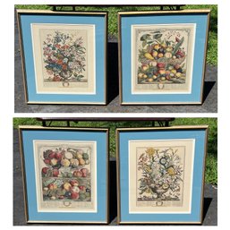 Set Of 4 Rob Furber Antique Botanical Prints