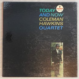 1963 Impulse Stereo Coleman Hawkins Quartet - Today And Now A-34 VG Plus