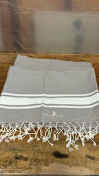 A CHEVAL BLANC St. Barth Hand Woven Throw