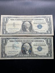 1957-A & 1957-B $1 Silver Certificates