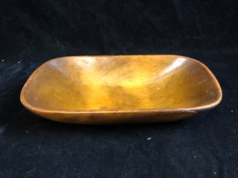Large Decorative Hand Carved Wooden Bowl
