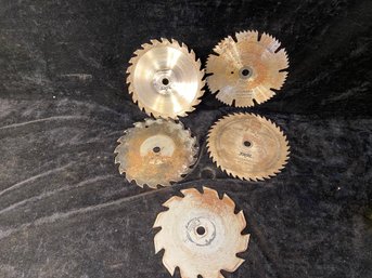 Five Circular Saw Blades