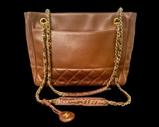 VIntage Chanel Lambskin Quilted Tote