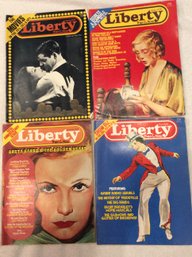 Lot Of 4 Vintage 1970s Liberty Then & Now Magazines - L