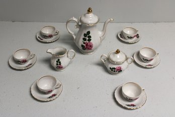 Rose Print Mini Tea Set