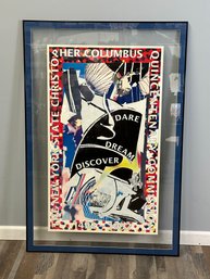 The New York State Christopher Columbus Quincentenary Commission Poster