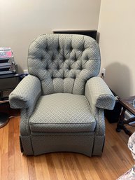 Tufted Back Lay Z Boy Arm Chair