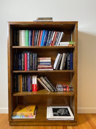 Book Nook To Go - 4 Shelf Solid Wood Book Case With Contents