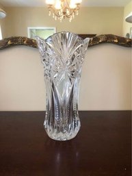 Large Crystal Vase