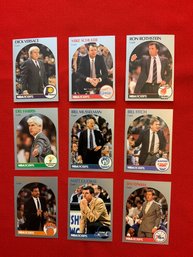1990 NBA HOOPS Coaches Lot 2