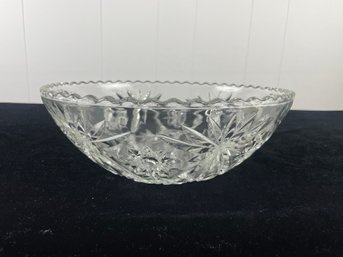 Anchor Hocking Clear Glass Bowl