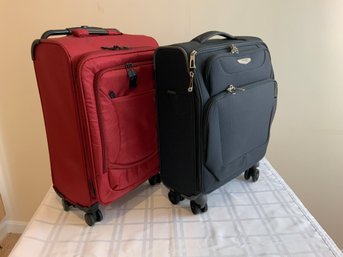 Pair Of Carry On Suitcases