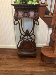 Neoclassical Inspired Bronze Metal Planter