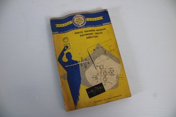 1953 Vintage Philco Training Manual Electronic Circuit Directory