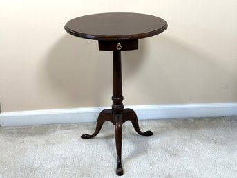 A Classic Candlestick Table