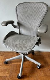 Herman Miller Aeron Office Chair Size B With Lumbar Support