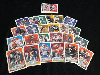 Fleer 90 Football Cards Lot 12