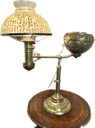 Vintage 1950's Brass Student Lamp