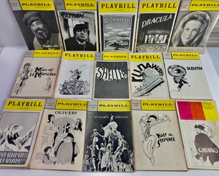 Large Lot Of Vintage Playbills, Programs, And More!