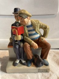 Norman Rockwell Porcelain Figurine - The Interloper Danbury Mint 1980