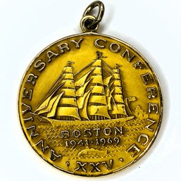 New England Numismatic Association Anniversary Conference XXV Pendant (Boston 1941-1969)