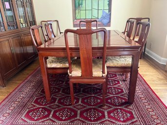 Ming Rosewood Hand Made Solid Wood Dining Set By Artistica