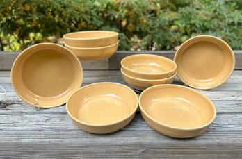 Set Of 8 Pottery Barn Pasta Bowls