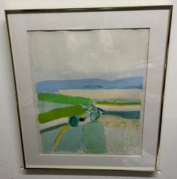 Framed Signed And Numbered Lithograph