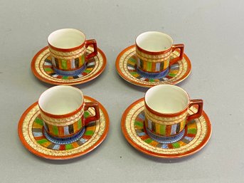 4 Piece Japanese Demitasse Set