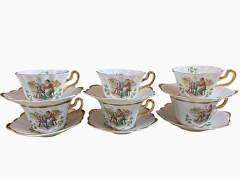 Collection Of  Royal Tara Teacups From Ireland