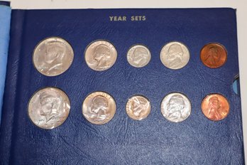 Whiteman Book With Year Sets 1971-1974 Silver!