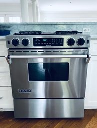 Jenn-Air Brushed Chrome Stove ( LOC: W1)