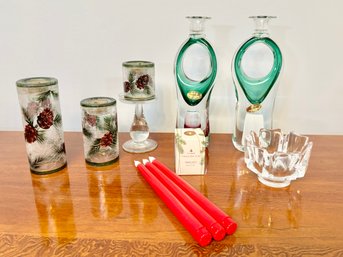 Glass And Candle Collection