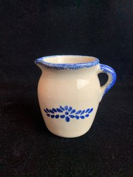 Blue And White Creamer