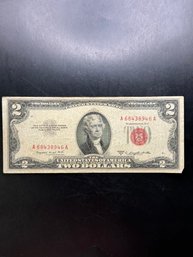 1953-B $2 Red Seal
