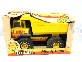 Vintage Tonka  Steel Classics Mighty Dump Truck Construction Toy New In Box