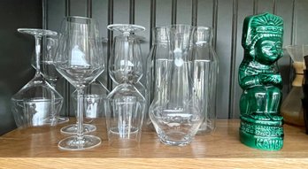 Lot Of Assorted Wine Glasses