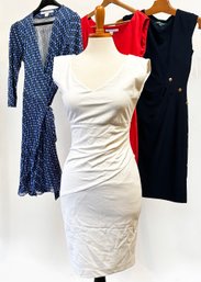 A Collection Of Ladies Dresses By Diane Von Furstenberg, Ralph Lauren And More