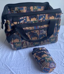 Dog Travel Bag With Small Cooler
