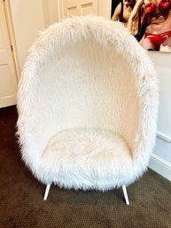 Pottery Barn Teen Faux-Fur  Cave Chair