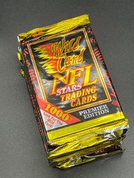 1991 Wild Card Football 8 Packs