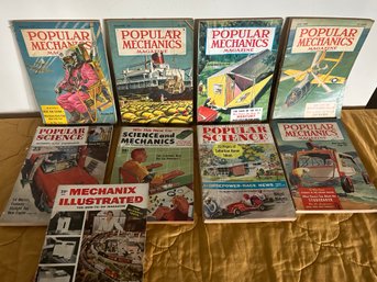 Lot 2 1950s Popular Mechanics & More