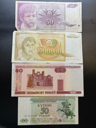 Miscellaneous Foreign Paper Money