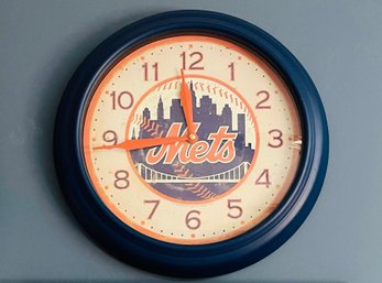 New York Mets Wall Clock